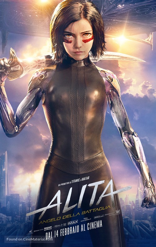 Alita: Battle Angel - Italian Movie Poster