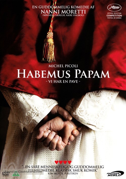 Habemus Papam - Danish DVD movie cover