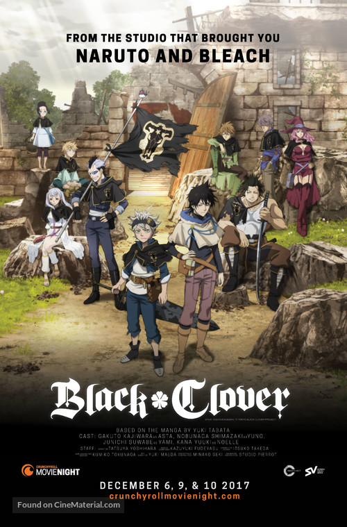 &quot;Black Clover&quot; - Movie Poster