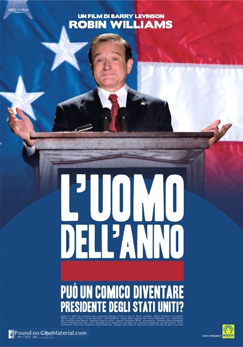 Man of the Year - Italian poster
