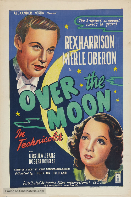 Over the Moon - British Re-release movie poster