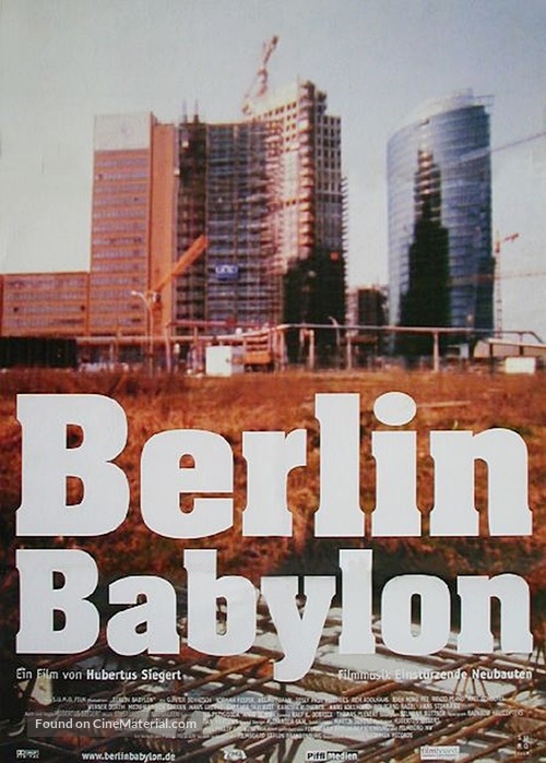 Berlin Babylon - German Movie Poster