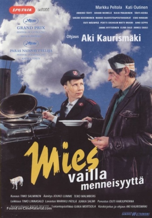 Mies vailla menneisyytt&auml; - Finnish Movie Poster