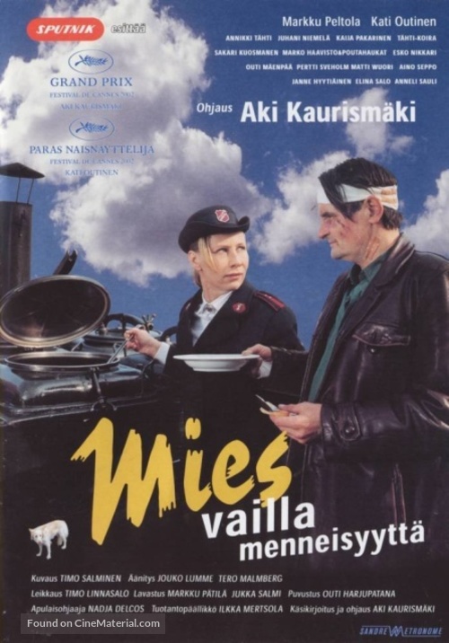 Mies vailla menneisyytt&auml; - Finnish Movie Poster