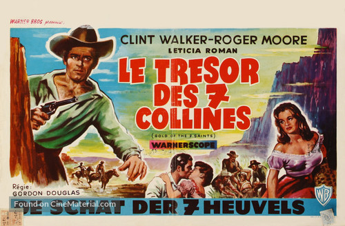 Gold of the Seven Saints - Belgian Movie Poster