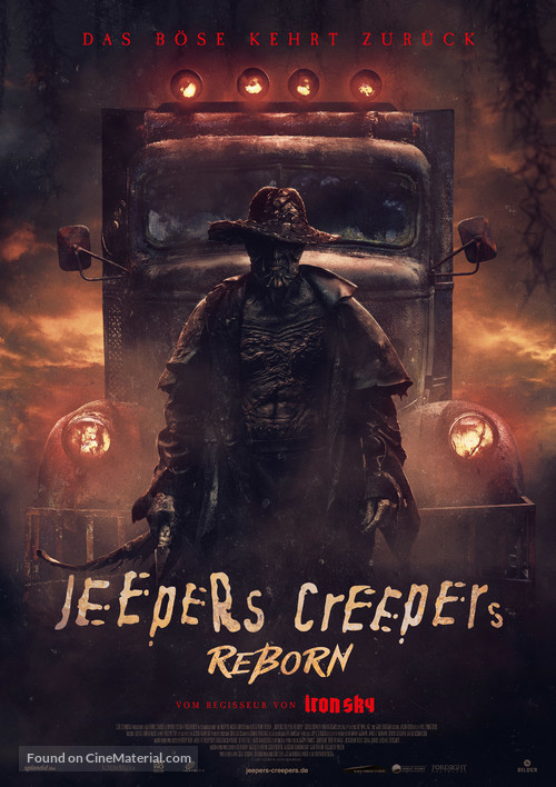 Jeepers Creepers: Reborn - German Movie Poster