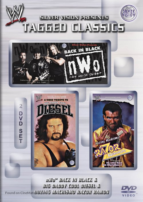 WWE Back in Black: NWO New World Order - British DVD movie cover