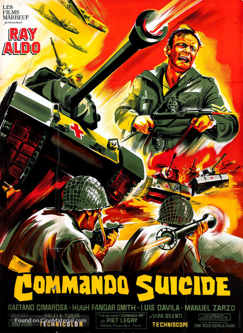 Commando suicida - French Movie Poster