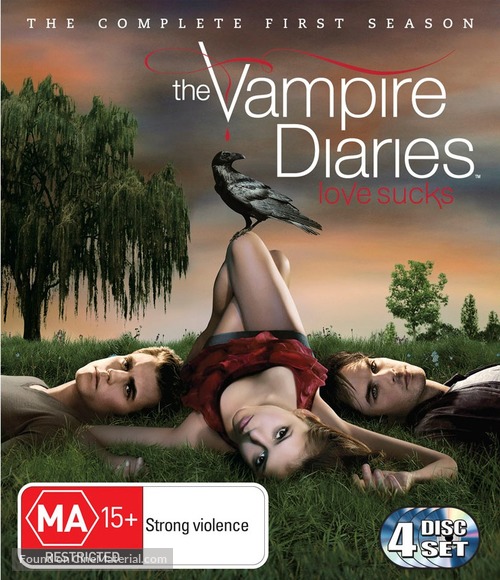 &quot;The Vampire Diaries&quot; - Australian Blu-Ray movie cover