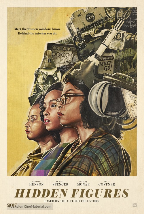 Hidden Figures - Movie Poster