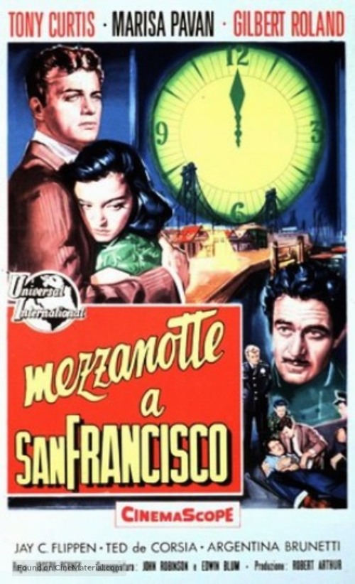 The Midnight Story - Italian Movie Poster