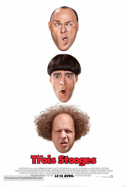 The Three Stooges - Canadian Movie Poster