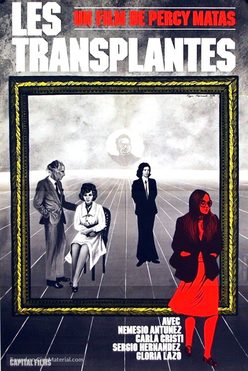 Les transplant&eacute;s - French Movie Poster