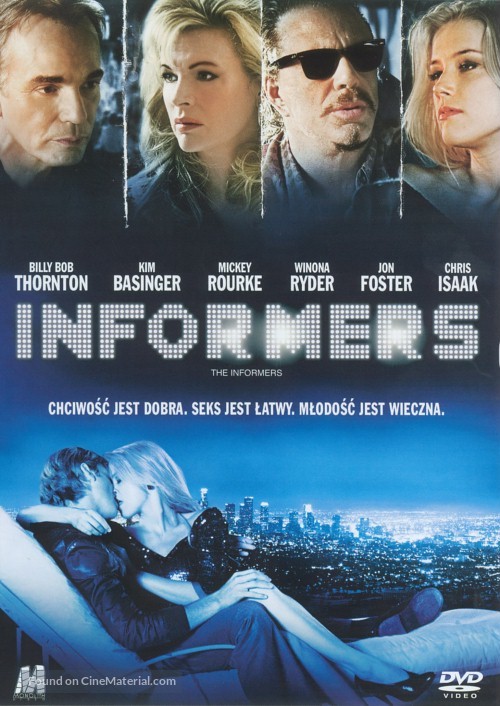 The Informers - Polish Movie Cover