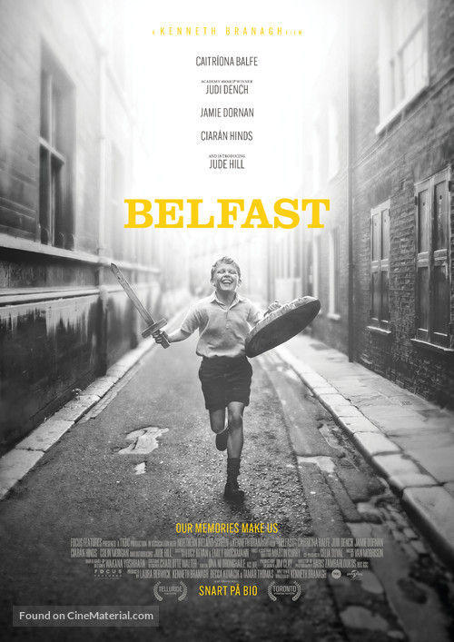 Belfast - Swedish Movie Poster