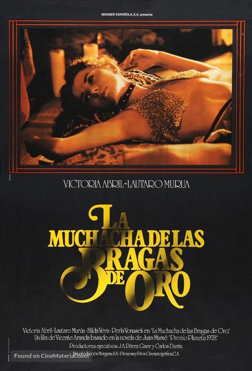 La muchacha de las bragas de oro - Spanish Movie Poster