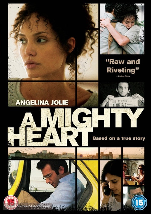 A Mighty Heart - British DVD movie cover