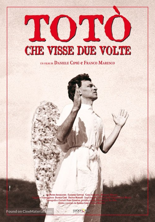 Tot&ograve; che visse due volte - Italian Movie Poster