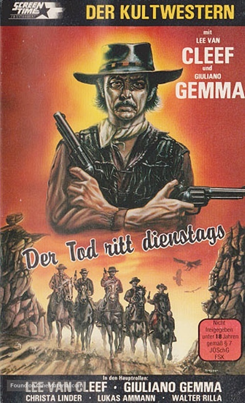 I giorni dell&#039;ira - German VHS movie cover
