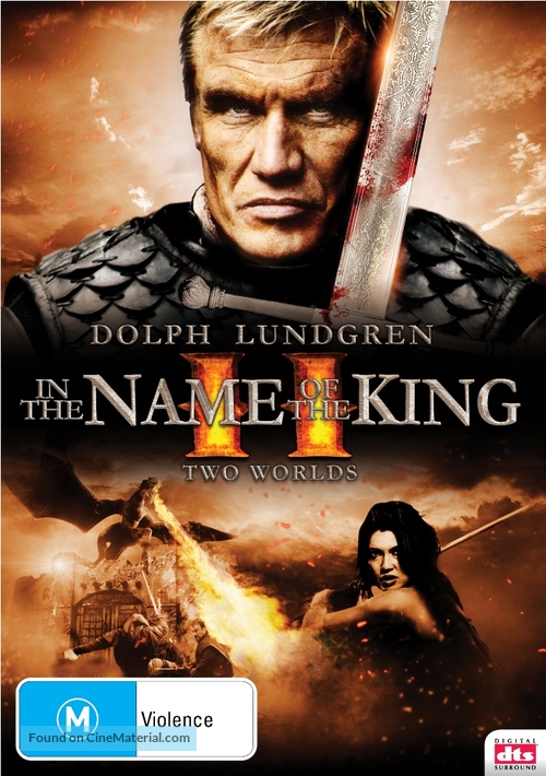 In the Name of the King: Two Worlds - Australian DVD movie cover