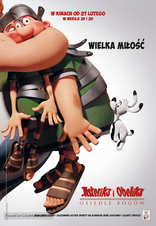 Ast&eacute;rix: Le domaine des dieux - Polish Movie Poster