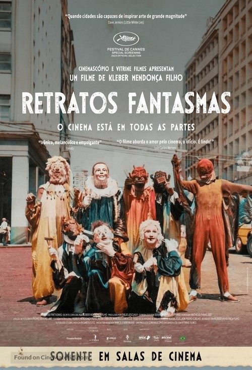 Retratos Fantasmas - Brazilian Movie Poster