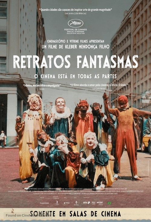 Retratos Fantasmas - Brazilian Movie Poster