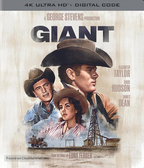 Giant - Dutch Blu-Ray movie cover