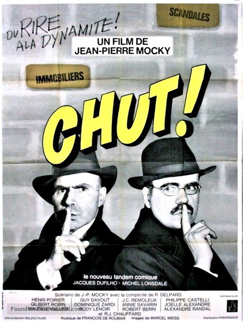 Chut! - French Movie Poster