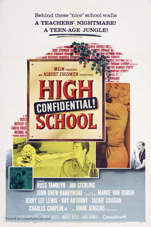 High School Confidential! - Movie Poster