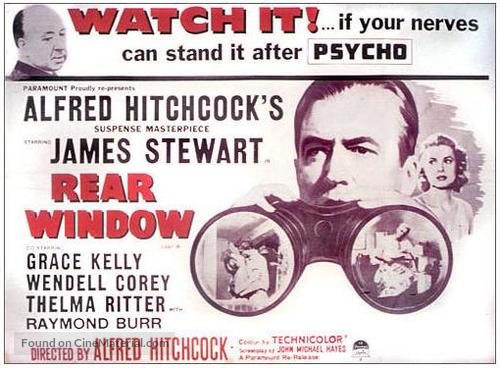 Rear Window - British Movie Poster