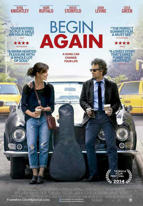 Begin Again - Dutch Movie Poster