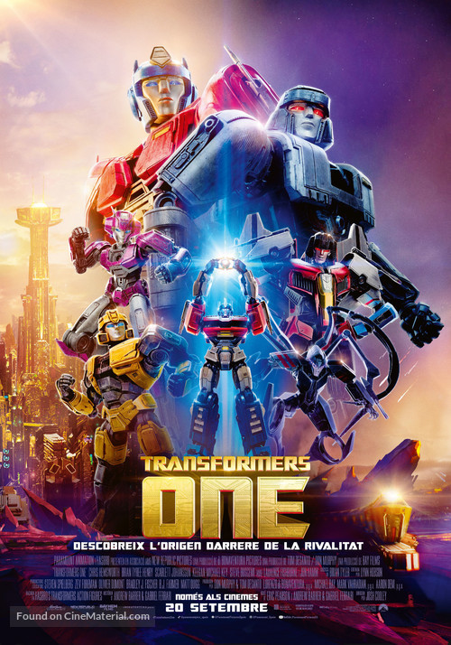 Transformers One - Andorran Movie Poster