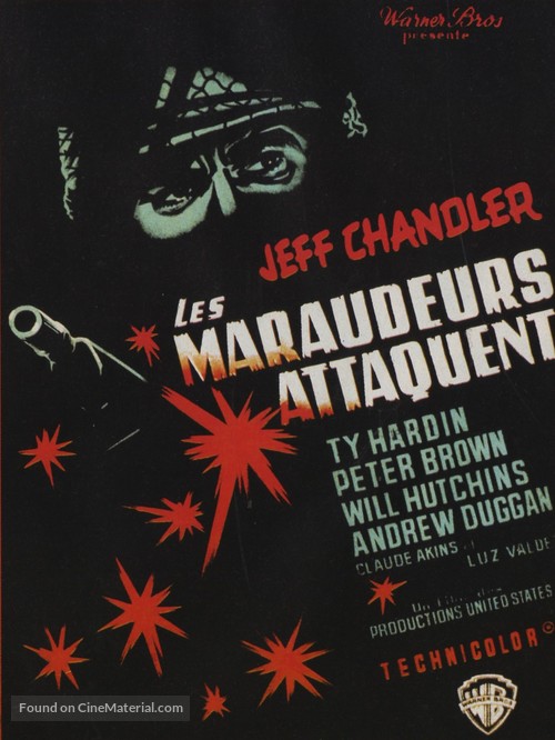 Merrill&#039;s Marauders - French Movie Poster