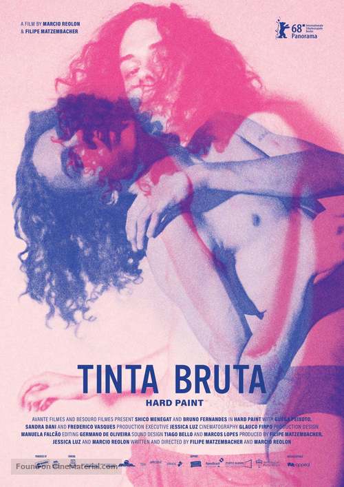 Tinta Bruta - Brazilian Movie Poster