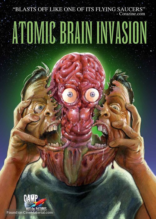 Atomic Brain Invasion - DVD movie cover