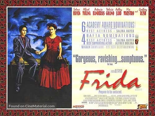 Frida - British Movie Poster