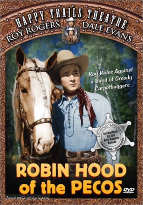 Robin Hood of the Pecos - DVD movie cover