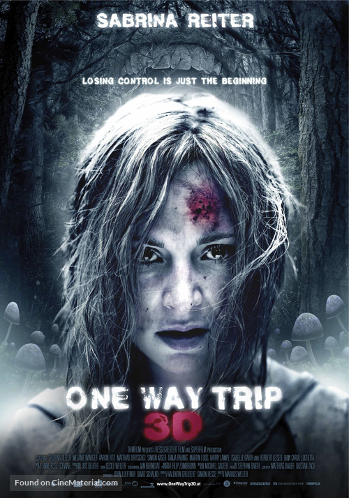 One Way Trip 3D - Austrian Movie Poster