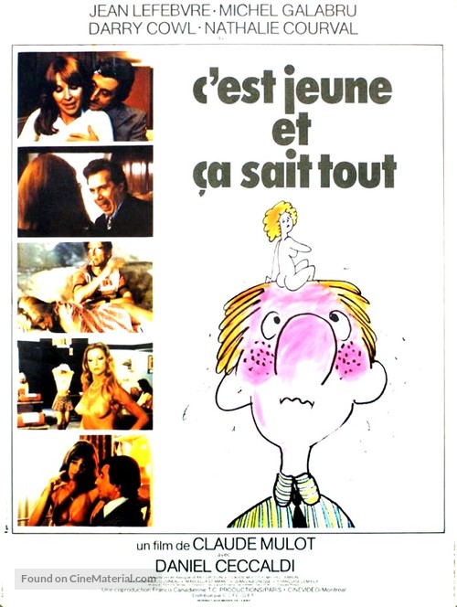 C&#039;est jeune et &ccedil;a sait tout! - French Movie Poster