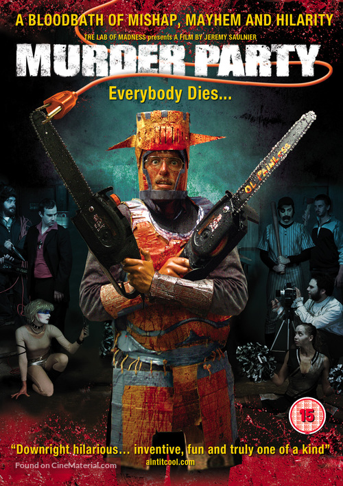 Murder Party - British Movie Cover