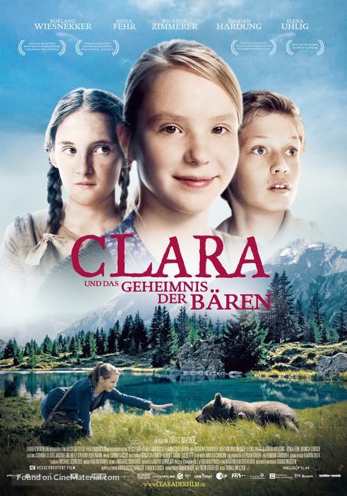 Clara und das Geheimnis der B&auml;ren - German Movie Poster