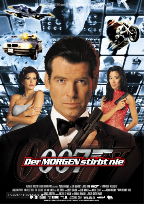 Tomorrow Never Dies - German Movie Poster