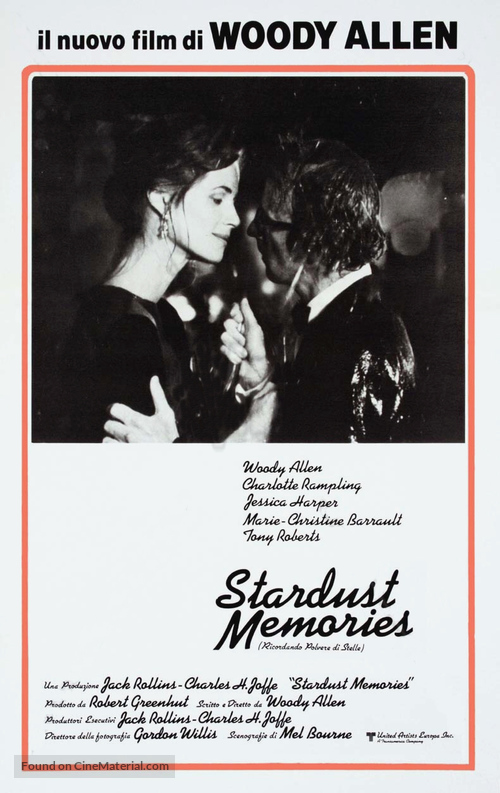 Stardust Memories - Italian Theatrical movie poster