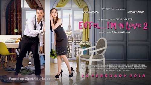 Eiffel I&#039;m in Love 2 - Indonesian Movie Poster