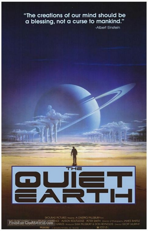The Quiet Earth - VHS movie cover