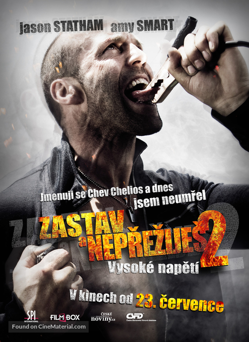 Crank: High Voltage - Czech Movie Poster
