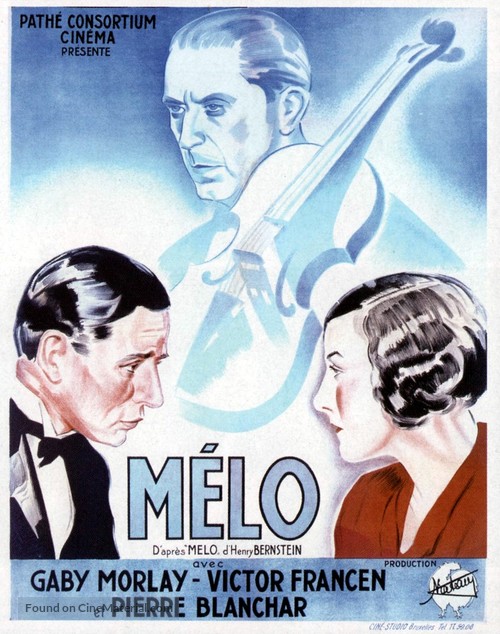 M&eacute;lo - Belgian Movie Poster