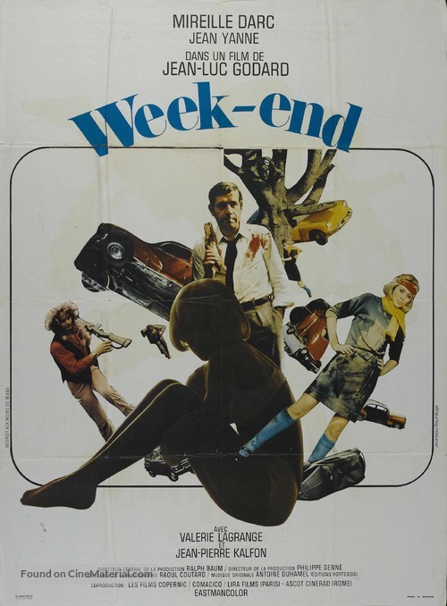 Week End - French Movie Poster