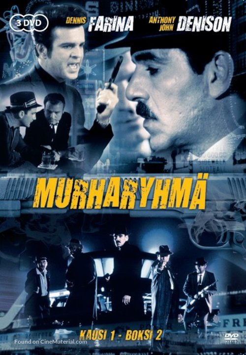 &quot;Crime Story&quot; - Finnish DVD movie cover